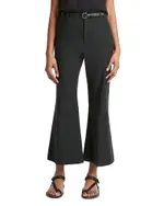 Vince Linen Blend Cropped Pants