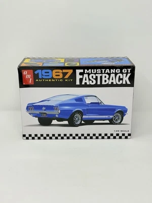 AMT 1/25 1967 Ford Mustang GT Fastback Plastic Model Kit AMT1241