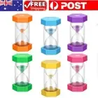 6Pcs Hourglass Sandglass Sand Clock Timer Time Management 1/3/5/10/20/30 Minutes