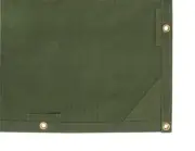 Canvas Army Grade 16oz Tarpaulin 2.4m x 2.7m Camping Cover Water UV Rot Proof