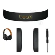 Genuine Replacement Ear Pad + Headband Arch Beats By Dre Studio 3 (Midnight)