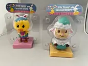 Easter Lamb & Chick Bobble Head Solar Dancers Toy