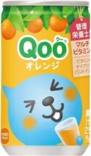 [× 30 Cans, 1 Case]Coca Cola Japan, Qoo, Minnutes Maid, Mikan, Orange, 160ml