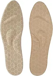Beavorty 1Pair Sole Insoles for Sports Shoes Sweat Absorbing Massaging Cushion Inserts Reusable Foot for Men and Women Comfortable Gel Design for Daily Use