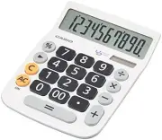 Casio Universal Calculator 10 Digit Desk Type DU-10A-N Silver