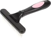 WOONEKY Horse Grooming Comb Durable Horse Hair Rake with Ergonomic Non Slip Handle for Grooming and Cleaning Portable Design for Optimal Control for Cattle and Pet Fur Care