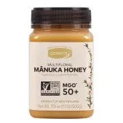 Comvita Multifloral Manuka Honey MGO 50+ Raw Wild and Unpasteurized 8.8oz 2 Pack