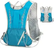 Xatteua Running Backpack,Sports Pack with Reflective Strip | Lightweight Hydration Backpack with Ergonomic Shoulder Strap for Hiking Skiing Travel Outdoors