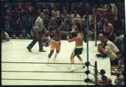 Joe Frazier And Jerry Quarry Boxing 1974 OLD BOXING PHOTO
