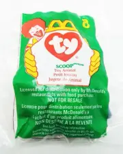 McDONALD'S TY TEENIE BEANIE BABY ORIGINAL VTG SCOOP THE PELICAN RETIRED ERRORS
