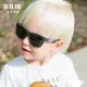 美國Babiators航海員兒童 UV400平光太陽眼鏡-漆黑魔力(一年保固遺失毀損換新+附鏡布+鏡套+防滑防遺失頭帶)