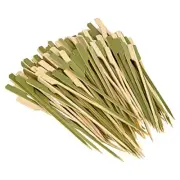 6 inch(250 Pack) Bamboo Wooden Paddle Picks Skewers