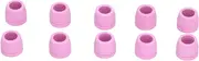 10PCS AG60F Plasma Cutter Cups Durable Ceramic Plasma Cutter Non Touch Nozzles Heat Suitable For AG60F Plasma Gun Cutting