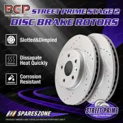 Front BCP Slotted Disc Brake Rotors for Ford Capri GT1600 Deluxe XL GT3000 (for: Ford)