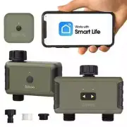 LOT Garden Smart Water Timer Wireless Remote Control Irrigation System Wi-Fi Hub