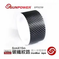 在飛比找蝦皮購物優惠-【現貨】SUNPOWER 碳纖 紋路 色 鐵人膠帶 保護膠帶