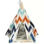 Teepee Tent (Medium) - Cozy Bed - Sugar Glider, Hamster, Degu, Chinchilla, Mouse
