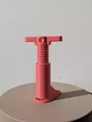 Tabletop Clay Extruder - Screw Drive (no strength needed), includes 16 shapes.