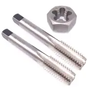 HSS 5/8-11 Taper & Plug Tap & 5/8-11 Hexagon Die Thread Right Hand Set