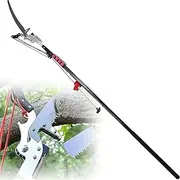 Manual Pole Saws Extendable Tree Pole Pruner,Telescopic Pole Saw Extendable,Tree Saw Branch Pole Pruning Saw,for Trimming Branches and Leaves