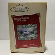 Hallmark Keepsake Thomas Kinkade Silent Night Ornament Decoration 2005