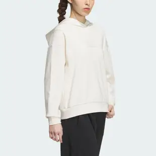 Adidas City ESC Hoody IP7078 女 連帽 上衣 帽T 亞洲版 運動 訓練 休閒 棉質 米白