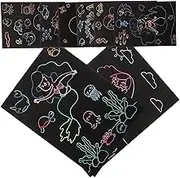 SHOWERORO Interactive DIY Toys for Kids 9 Sheets Scratch Paper Art Book Creative Painting Craft