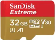 SanDisk 32GB Extreme for Mobile Gaming microSD UHS-I Card - C10, U3, V30, 4K, A1