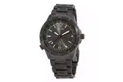 Citizen Promaster Air GMT Stainless Steel Black Dial Automatic NB6045-51H 200M Men's Pilot Watch