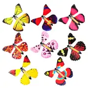 1Pc Card Magic Flying out Butterfly Surprise Magic Props Mystical Trick Toy .UU