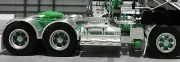 1:50 Iconic Replicas Kenworth K100 Spider Wheels Green And Will Suit All 1:50 Sc