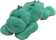 Hronsa Weighted Stuffed Animals for Anxiety, 19.7in 3.3lbs Weighted Dinosaur Plush Cute Dinosaur Stuffed Animals Toy Weighted Plush Animals Pillow for Adults Boys Girls,Green Dinosaur