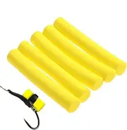 Rig Foam Rods, Fishing Foam Rods - Cylinder EVA Fishing Foam 5 x Float Sticks | Fly Binding Rig Material Hook Lightweight Pole Pike for Pond River