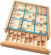 HONITANO 1set Girl Numbers Puzzle Educational Logical Reasoning Game for Boys Girls Safe Wooden Material for Play Random Color