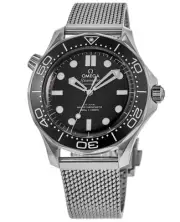 New Omega Seamaster Diver 300M Black Dial No Men's Watch 210.30.42.20.01.010