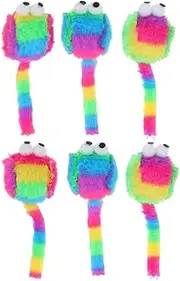 BESPORTBLE Attractive Plush Mouse Toys for Cats 6 Pack Realistic Cat Chewing Toys Catnip for Kitten