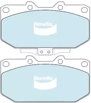 Bendix General CT Front Brake Pad Set for Nissan Skyline R32 2.0L RB20DET Petrol (for: Nissan)