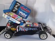 Kamtec Nitro Stock Car BIG Wing 1:8 Oval Scale ABS