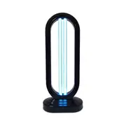 UVC Lamp Household Remote Control Desktop Ultraviolet Lamp EU PLUG A Black