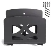 Adjustable Small Device Wall Mount or VESA Mount Behind Monitor, Cable Box Ho...