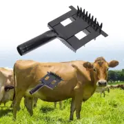 Livestock Shedding Comb Knots Tangles Tool Grooming Rake for Ponies Dog Horse