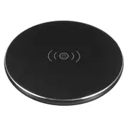 Qi Wireless Aluminum Alloy Desktop Charger Pad for Samsung S8 Note 8 iPhone 8 Plus BLACK COLOR
