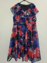 Taking Shape TS Plus Size 20 Amalfi Bloom Dress Floral New
