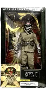 S.O.D. Figure Sgt. D Action Figure PVC Non-Scale NECA Anthrax Unused