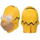 Homer Jay Simpson Mask Cosplay Latex Masks Helmet Masquerade Props