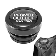 Car cigarettee lighterr Plug - 12v Power Supply Car Socket | 12v cigarettee lighterr Plug | Eject Button Car cigarettee lighterr | Dustproof Socket Cover Caps | Automotive Replacement Engine Parts For
