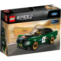 在飛比找蝦皮購物優惠-已組裝 展示品 LEGO 樂高 75884 賽車系列 福特野