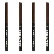 NEW Avon Glimmerstick Retractable Eyeliner - Cosmic Brown 0.28 g | Set of 4
