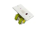 In-Wall 12 Step Volume Control Wall Plate Wallplate & IR Infrared Receiver