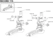 Campagnolo Cable Clamping Bolt FD-RE108
